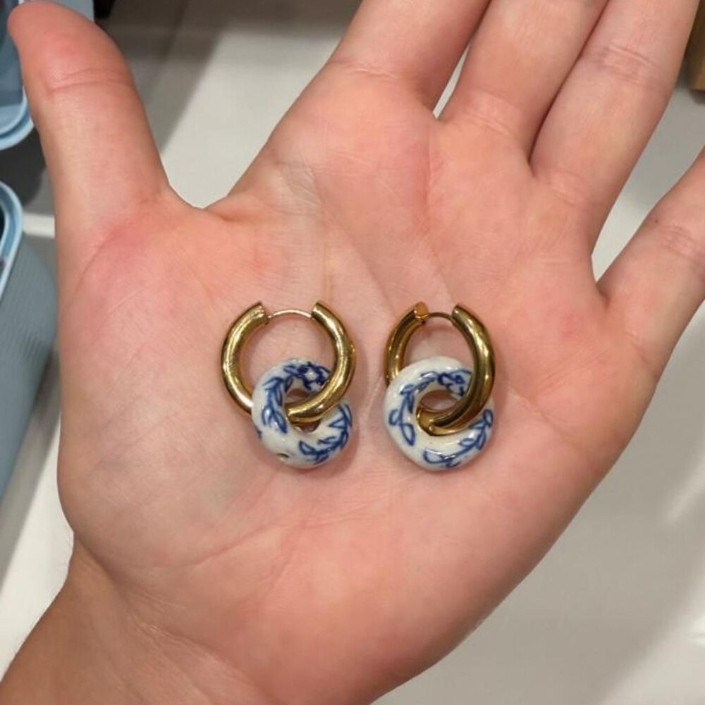Unbranded Women's Gold and Blue Jewellery